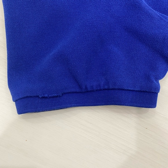 Ralph Lauren Men's Polo Shirt in Royal Blue with Orange Logo - Picture 9 of 9
